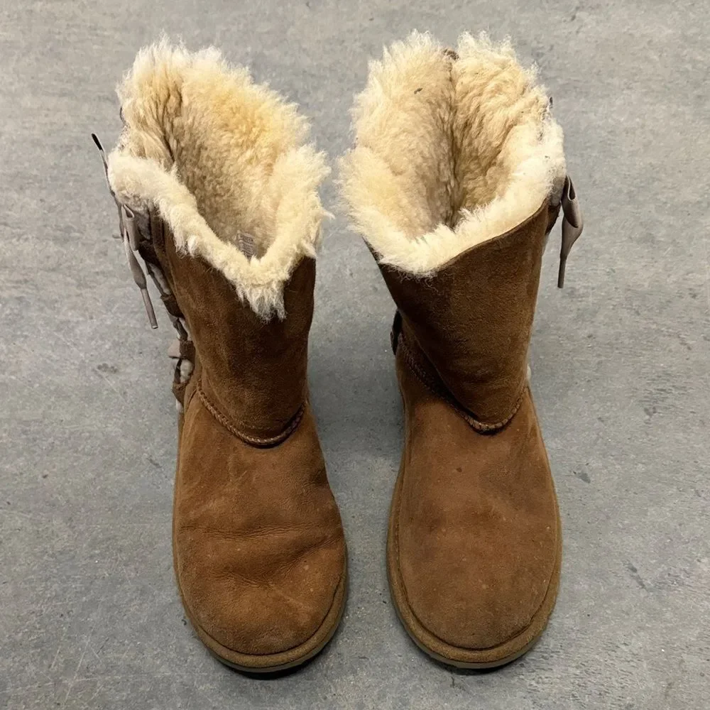 UGG Tan Shearling Winter Boots